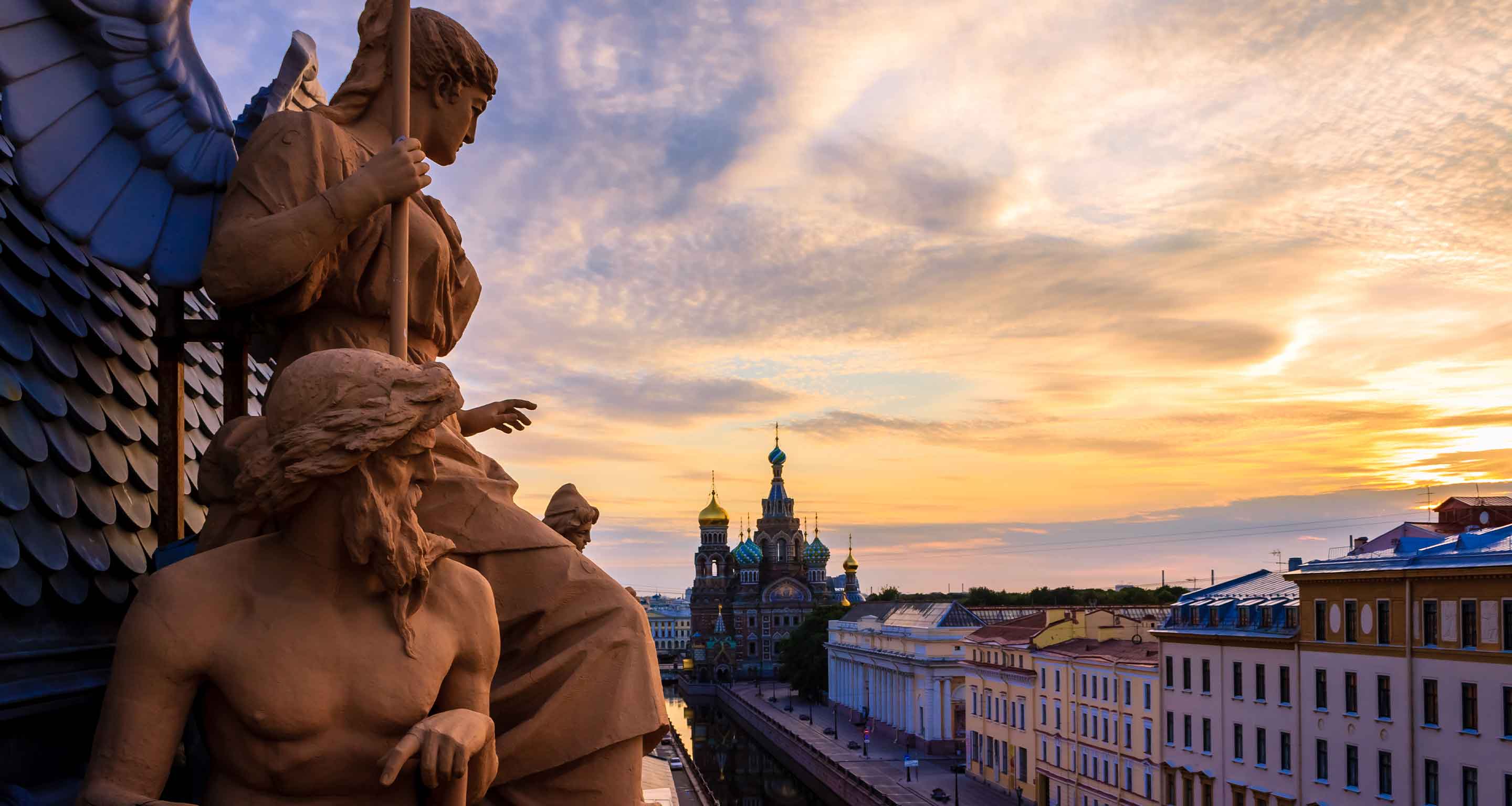 View on the Church of the Savior on the Spilled Blood.